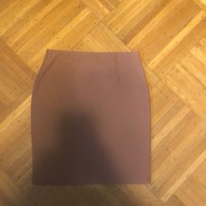 Nude mid thigh pencil skirt